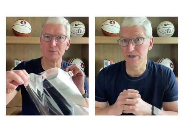 Coronavirus – Apple progetta e produce visiere protettive