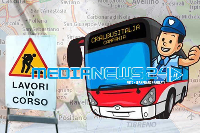 Angri. Busitalia dispone cambio di percorso per lavori in corso
