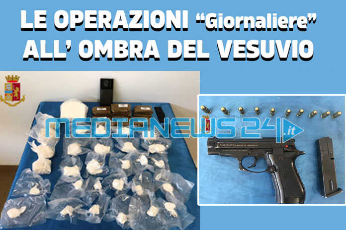 Napoli – 44enne in manette per detenzione di armi e droga