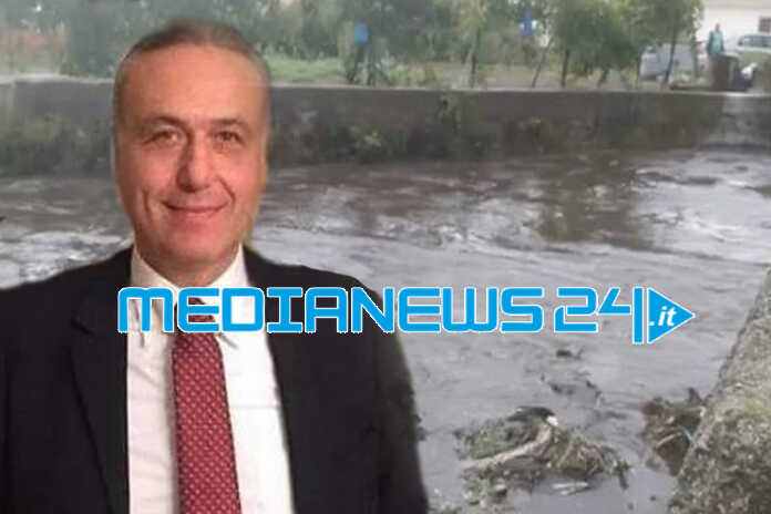 Scafati – Il post del sindaco Salvati sugli scarichi inquinanti nel canale Bottaro /Controfosso / Fiume Sarno