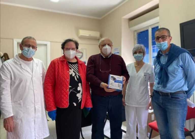 Eboli – donato al reparto di Pneumologia dell’ospedale un saturimetro