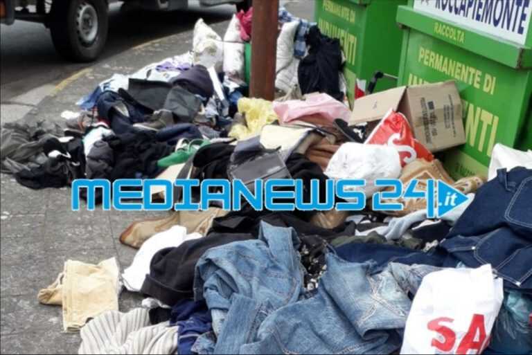 Roccapiemonte sommersa dai rifiuti – scattano le multe