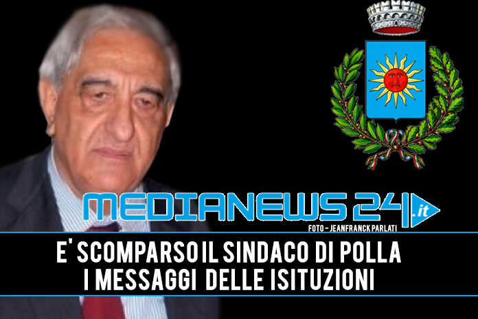 Lutto – I messaggi delle Istituzioni per la scomparsa del Sindaco di Polla – In Aggiornamento