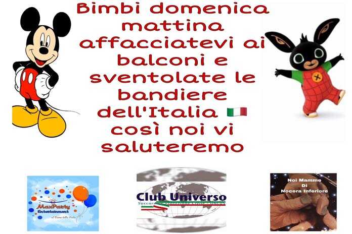 COVID-19 / Nocera Inferiore – Una Domenica speciale “Un sorriso per i bimbi”. L’iniziativa