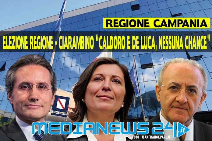 Regione Campania / M5S – Ciarambino, “Caldoro e De Luca hanno già fallito, nessuna seconda chance”
