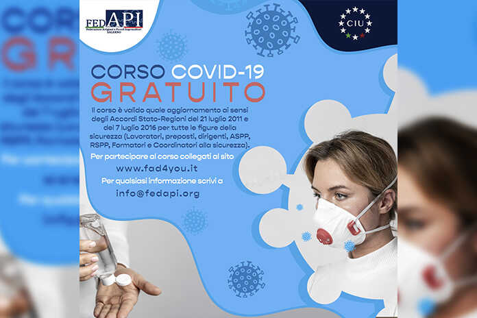 Ripartiamo in sicurezza – Corso COVID-19 gratuito organizzato da FedAPI /CIU