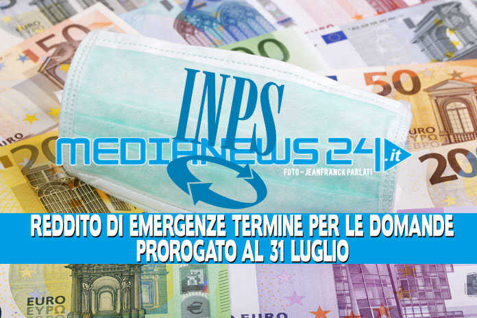 Reddito di emergenza – Prorogati i tempi per la domanda fino al 31 luglio