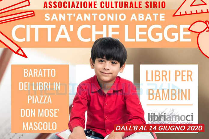 Sant’Antonio Abate – Associazione Socio-Culturale Centro Sirio lancia … città che legge
