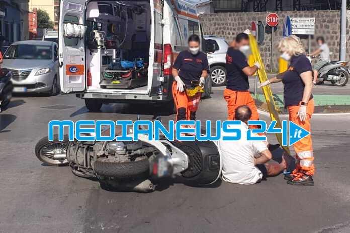 Angri – Incidente tra via Risi e via Semetelle