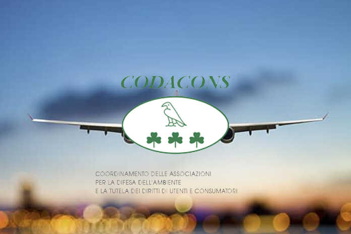 Codacons – Prima a denunciare in Italia i biglietti aerei “fantasma Covid”