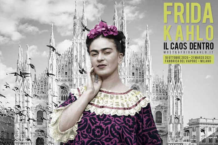 Milano – Frida Kahlo in mostra a la “Fabbrica del vapore”