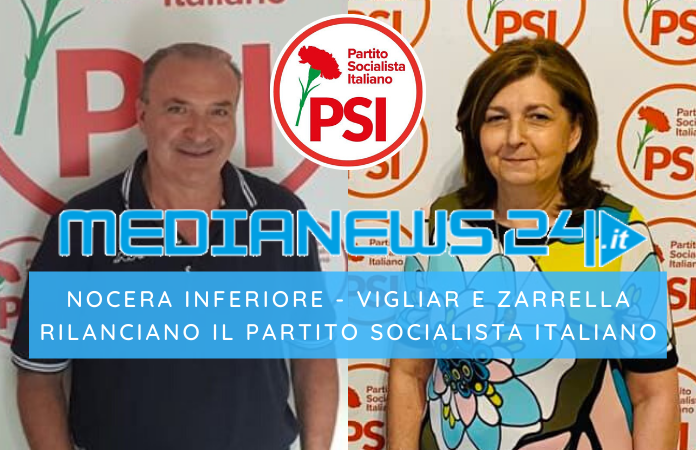 Nocera Inferiore – Vigliar e Zarrella rilanciano il Partito Socialista Italiano