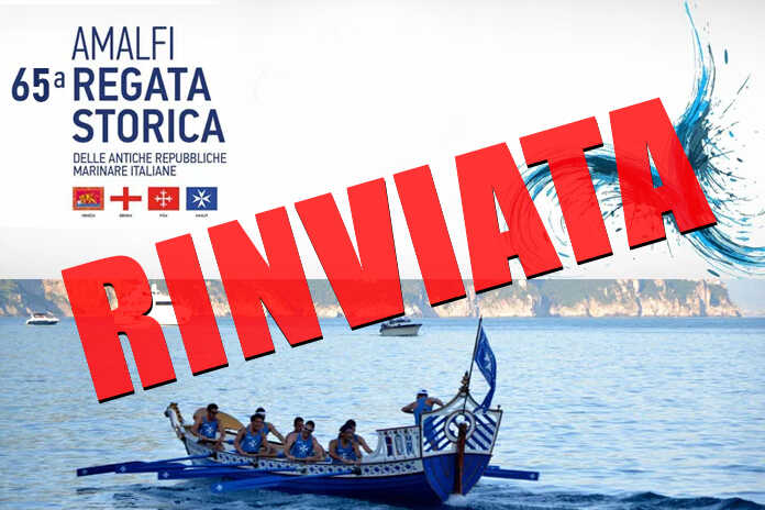 Covid -19 – Regata storica di Amalfi: rinviata  settembre o sine die?