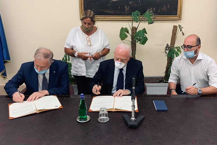 Sottoscritto il protocollo in Regione, attrezzature Universiadi al Coni a titolo gratuito