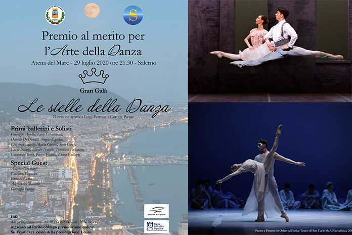 Salerno – Mercoledì 29 luglio Gran Gala di Danza all’Arena del Mare