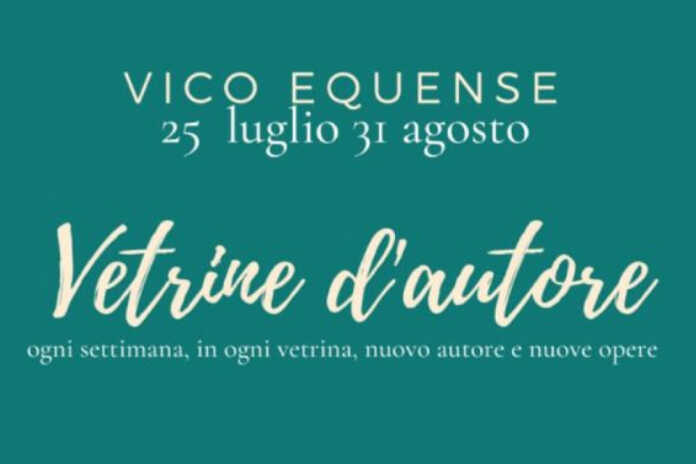 Vico Equense – 30 artisti del territorio e le loro opere in “Vetrine d’autore”