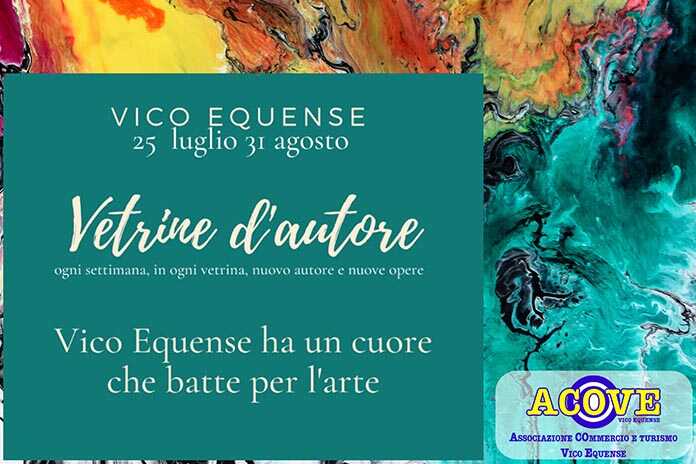 Vico Equense – “Vetrine d’Autore” da  25 luglio al 31 agosto