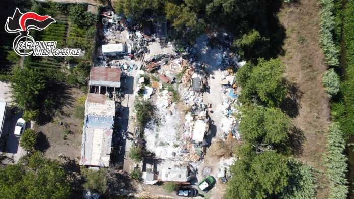 Pontecagnano – Controlli ambientali, sequestrata una discarica abusiva