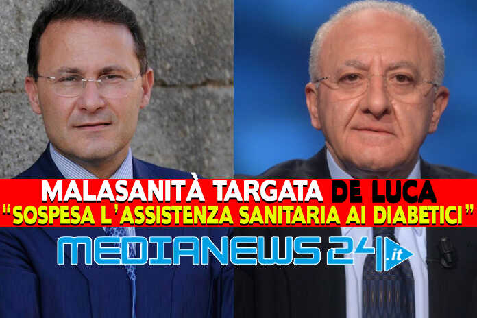 Covid, Cirielli (FdI): “De Luca sospende l’assistenza sanitaria ai diabetici. E’ una vergogna”