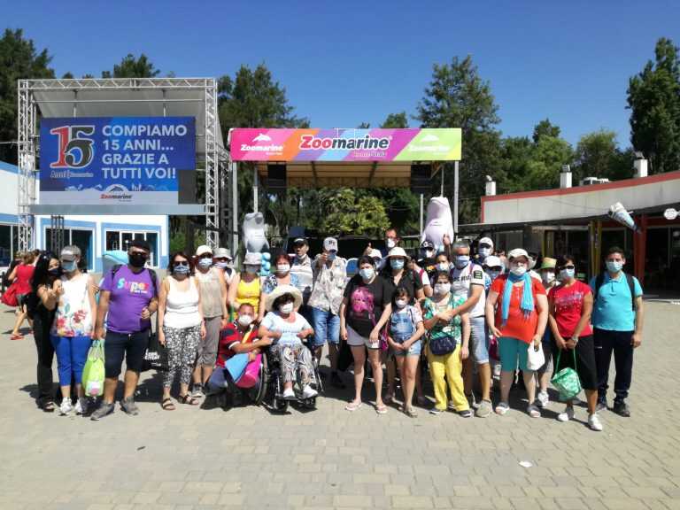 Nocera Inferiore – Gita allo Zoo Marine per i ragazzi del centro disabili di via Loria