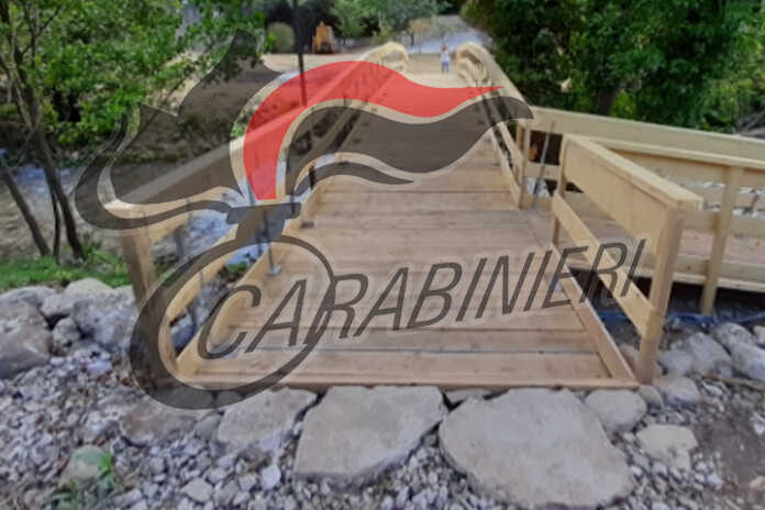 Carabinieri / Controlli ambientali – Sequestrato un ponte ad Olevano sul Tusciano