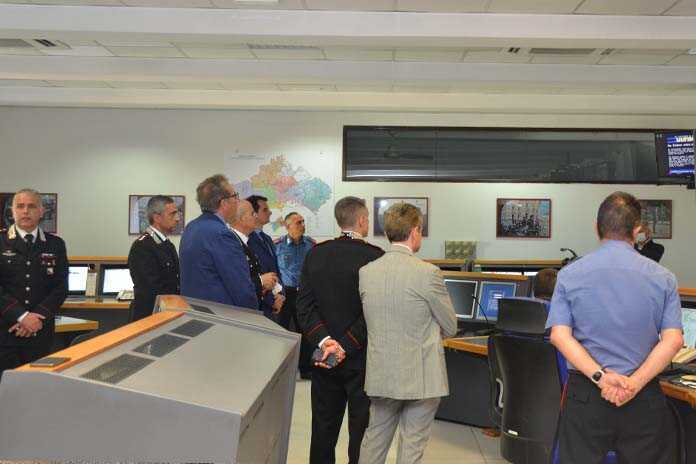 Napoli – Visita del Prefetto al Comando Provinciale dei Carabinieri