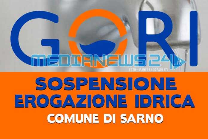 Gori. Guasto improvviso a Sarno, ecco le strade interessate