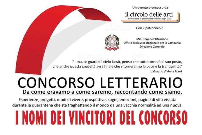 Angri – I vincitori del Concorso Letterario organizzato dal ” Il Circolo delle Arti”