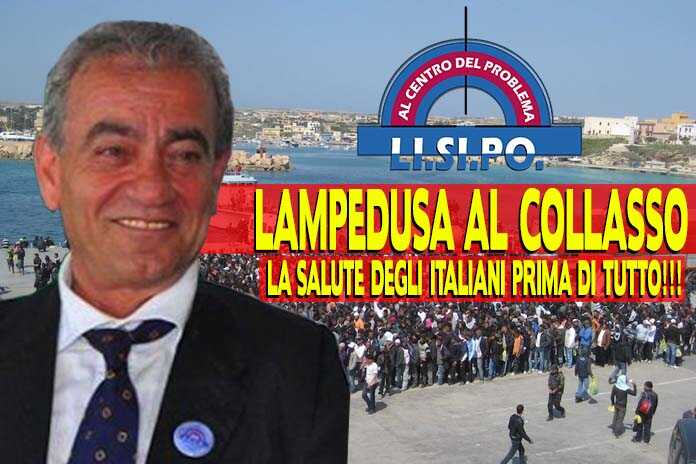 Lampedusa e’ al collasso – De Lieto LI.SI.PO.: a nulla e’ servito promettere 11 milioni di euro alla Tunisia