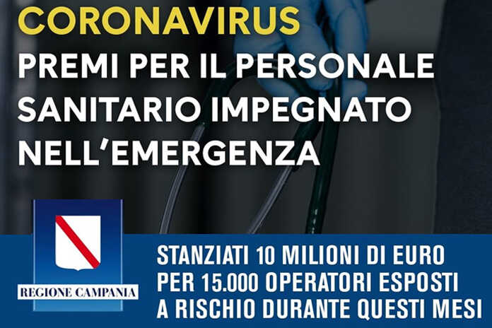 COVID-19, Premio al personale sanitario impegnato nell’emergenza
