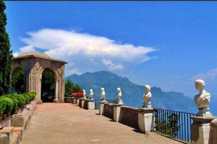 Ravello – Prosegue il restauro del Tempio di Bacco al parco di villa Cimbrone