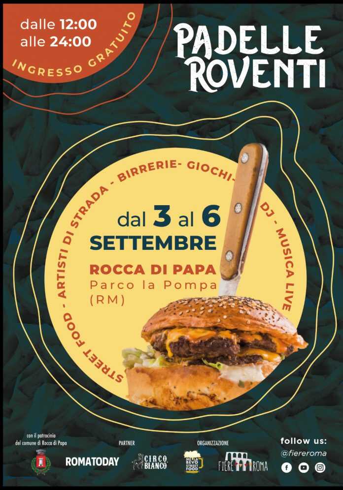 Locandina_Padelle Roventi_Rocca di Papa