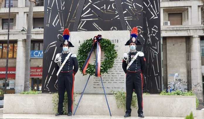 Napoli – Commemorazione del 77° anniversario della morte del Vice Brigadiere dei Carabinieri Salvo D’Acquisto
