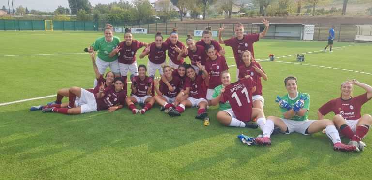 Calcio – La Pomigliano Femminile conquista la prima vittoria stagionale a Cesena