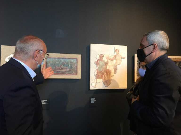 Castellammare –  De Giovanni al Museo Archeologico Stabiano