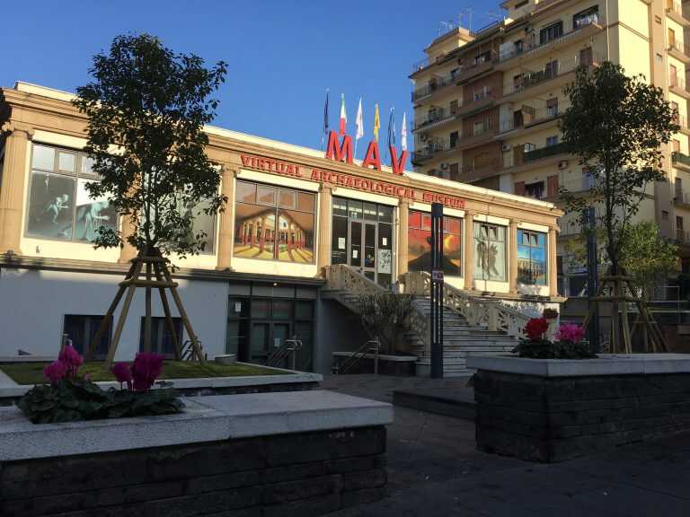 Ercolano – Al MAV (Museo Archeologico Virtuale) in completa sicurezza