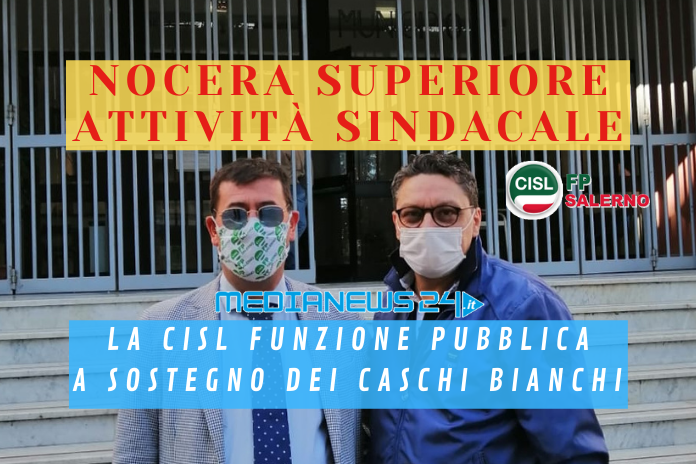 Nocera Superiore – La Cisl Funzione Pubblica a sostegno dei caschi bianchi