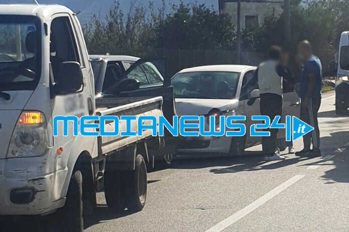 Pagani - Incidente via Zeccagnuolo