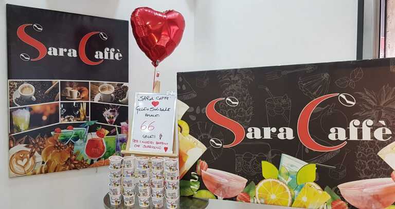 sara caffe gelato solidale