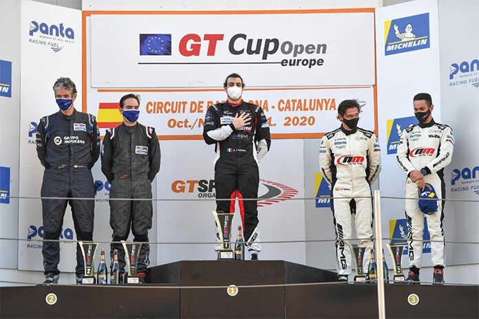 Aci Salerno – Festante vince la GT Open Cup su Porsche a Barcellona