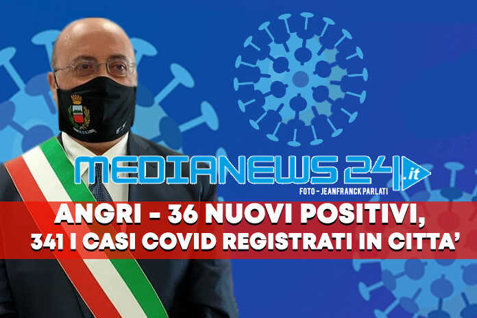 Angri – Covid 19, sale il numero dei contagi, 36 nuovi casi positivi