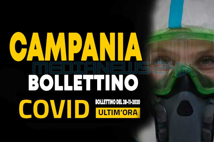 Bollettino Covid in Campania, 2.729 contagi e 49 morti