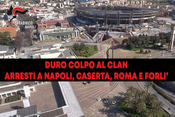 Vasta Operazione dei Carabinieri del Comando Provinciale tra Napoli, Caserta, Roma e Forlì