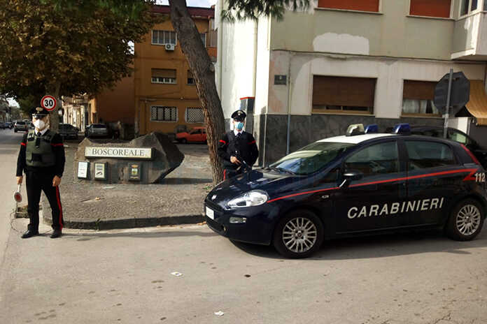Boscoreale – Sorpresi dai carabinieri ad un battesimo, pioggia di sanzioni per tutti