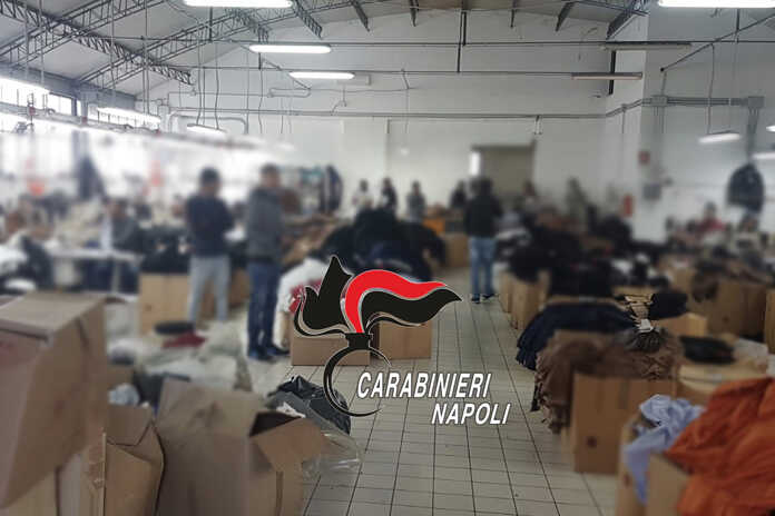 Poggiomarino – Scoperti 3 lavoratori in nero e denunciato titolare opificio tessile