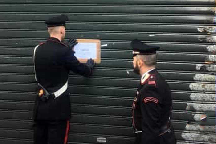 Napoli / Ercolano – Carabinieri chiudono bar per 10 giorni