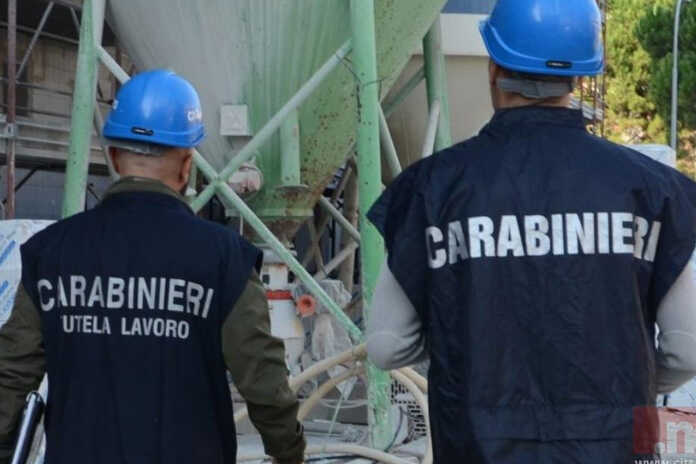 Provincia di Napoli – Sicurezza sul lavoro, controlli dei Carabinieri, 9 imprenditori denunciati