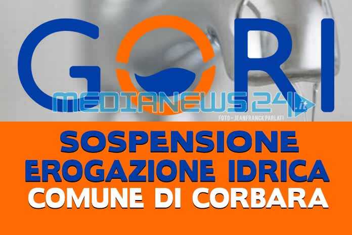 GORI. Mancanze d’acqua e abbassamenti di pressione idrica nel Comune di Corbara