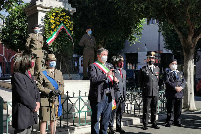 Nocera Inferiore – 4 Novembre, celebrazione in Piazza Trieste e Trento