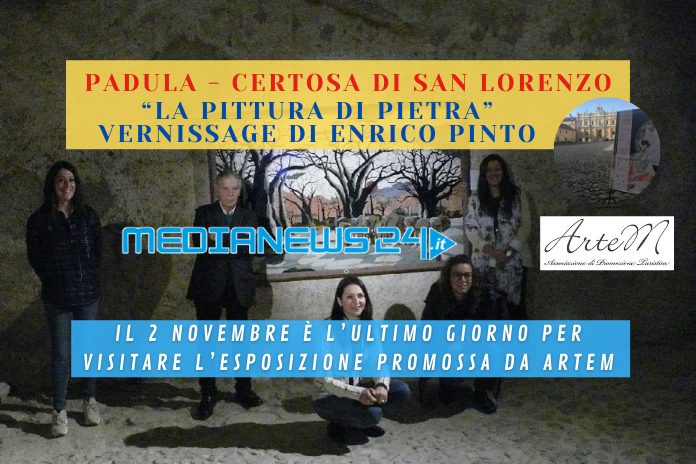 Padula / Cultura – Il 2 novembre, ultimo giorno dell’esposizione di Enrico Pinto promossa da ArteM